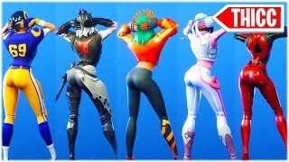 who got the biggest ass in fortnite showcased with thicc true heart dance - true heart dance fortnite 1 hour
