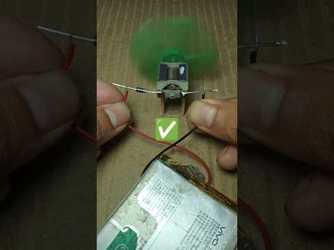 How to connect an electric diode to a dc motor #project #tech #ytviral #electric project