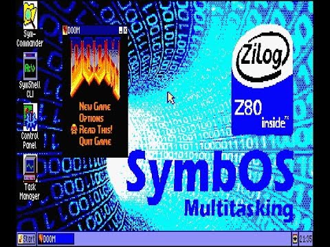 SymbOS v3,1 - fast tour - Amstrad CPC