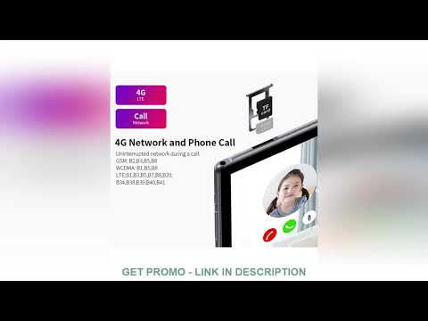 Excelent Teclast P20HD 10.1" Android 10 Tablet 1920x1200 SC9863A Octa Core 4GB RAM 64GB ROM 4G Netw