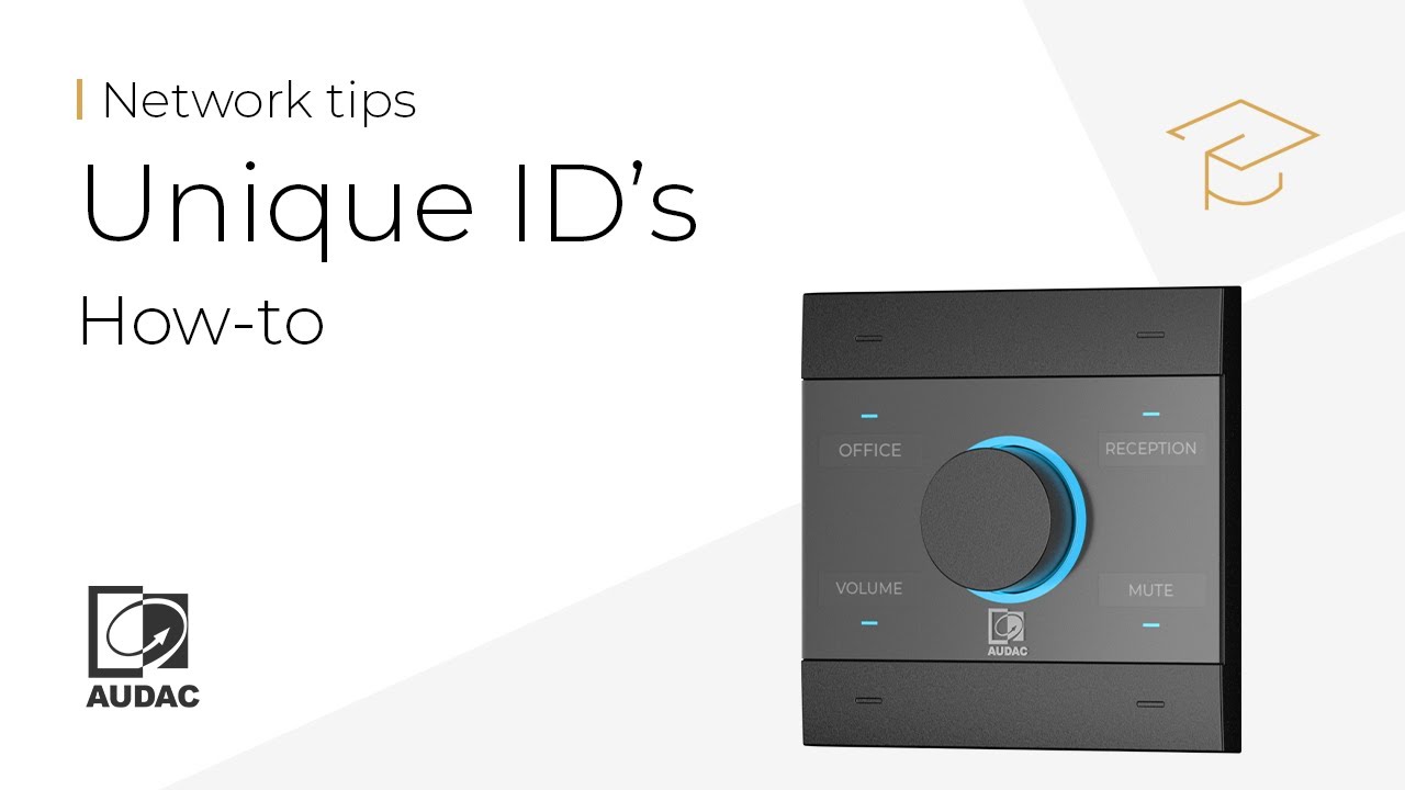 How to Assign Unique Device IDs for Identical Devices in AUDAC Touch™
