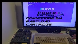 Commodore 64 Fastload cartridge test
