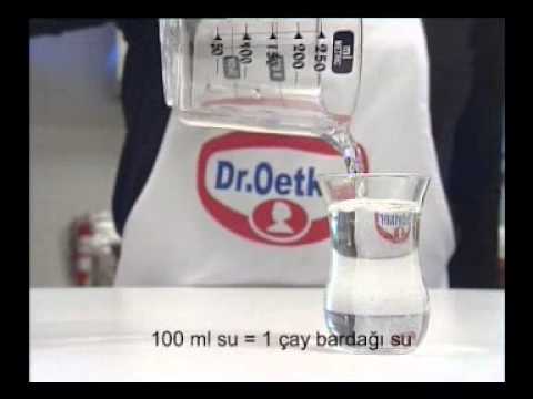 olcu tablosu dr oetker