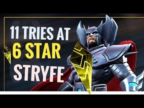 11X STRYFE Early Access Cavalier Crystal Opening | Marvel Contest of Champions
