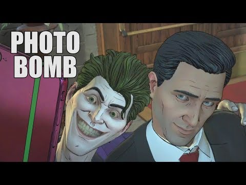 The Joker and Bruce Wayne Take a Selfie - Batman: The Enemy Within