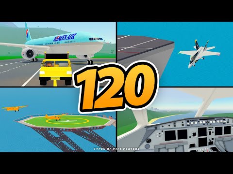 120 Types Of PTFS Players (Roblox)