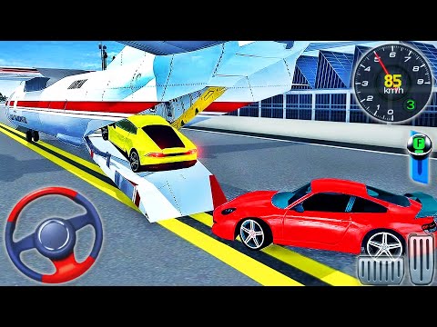 Cargo Plane Car Transporter Simulator - Airplane Truck Driving 3D - Android GamePlay