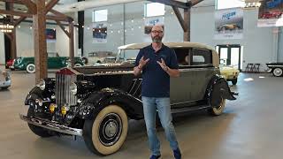 Coachwork by Brewster 1937 Rolls-Royce Phantom III Newmarket Faux Cabriolet - Auburn Auction 2025