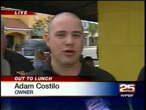 Out To Lunch interview at Big Al's Steaks in Downtown Delray Beach, Florida
