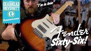 Video thumbnail for Fender Sixty-Six - Ryan falls in love AGAIN! #TGU19 by 60 Cycle Hum
