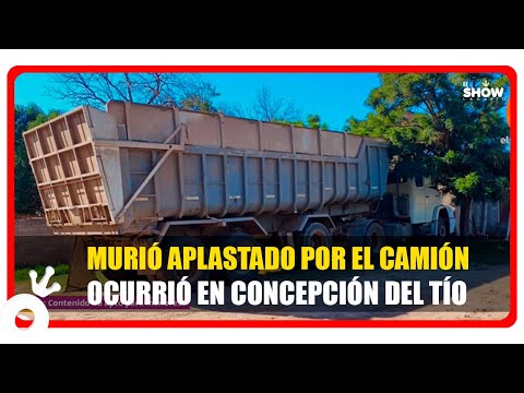 Tragedia en Córdoba: Joven muere aplastado por su propio camión en Villa Concepción del Tío