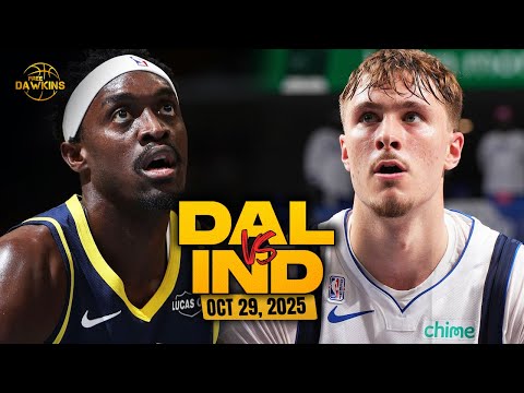 Dallas Mavericks vs Indiana Pacers Full Game Highlights | Oct 29, 2025 | FreeDawkins
