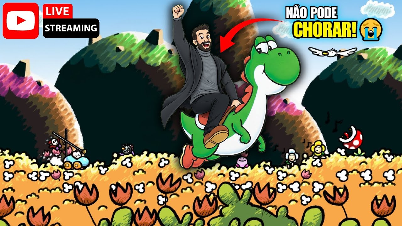 🦖 A AVENTURA MAIS FOFA DO SNES! Yoshi's Island: Nostalgia e Caos! 👶