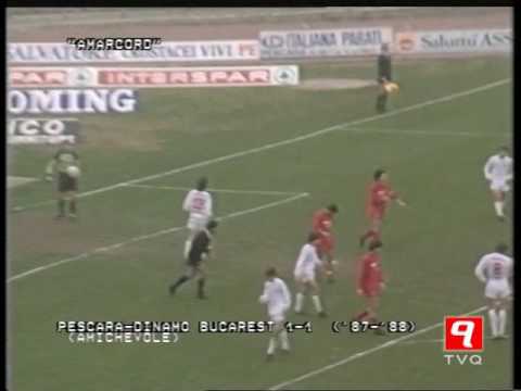 'Amarcord' Pescara 1-1 Dinamo Bucarest (amichevole) 1987-88