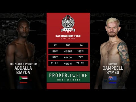 Eternal MMA 97: Abdalla Biayda VS Campbell Symes | FULL FIGHT