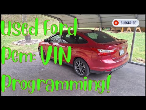 Programming the VIN on a Used Ford PCM!