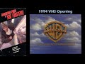 The Fugitive 1994 VHS Opening