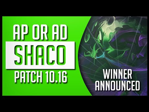 SHACO SUPPORT GAMEPLAY 10.16 - WINNER ANNOUNCED - League of Legends