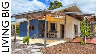 After 7 Years in Tiny Houses, They Built Their Dream Earth Home