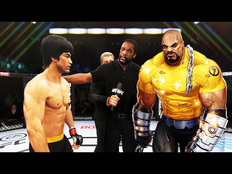 PS5 | Bruce Lee vs. Super Luke Cage (EA Sports UFC 4)