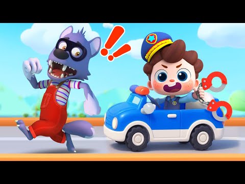 Learn Kids Safety Tips | Police Chase | Safety Rules | Nursery Rhymes & Kids Songs | BabyBus