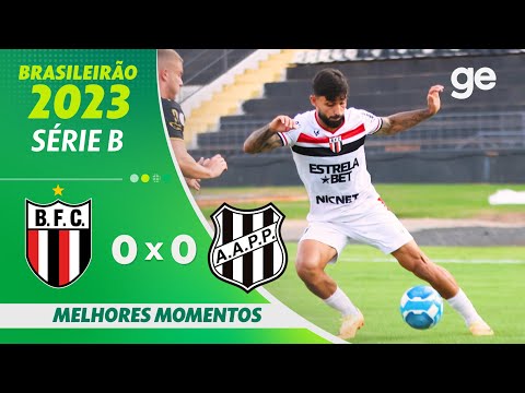 Gols e lances de Botafogo-SP x Ponte Preta
