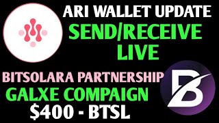 Ari Chain Airdrop Update | Ari Wallet Airdrop Update | Bisolara Airdrop  | New Wallet Airdrop 2025