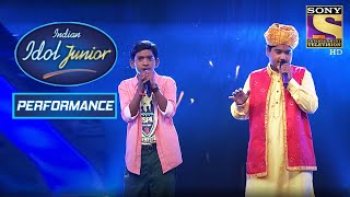 Ajay And Moti&#39;s Tremendous Performance on &#39;Jeena Jeena&#39; | Indian Idol Junior 2