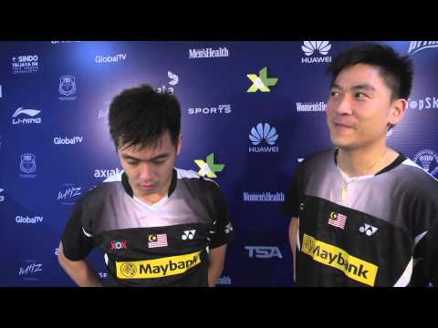 031214 AXIATA CUP 2014 POST MATCH TAN BOON HEONG & TAN WEE KIONG