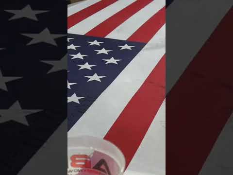 US Flag Custom Headliner DIY Dentside Ford