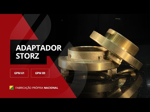 Conheça o Adaptador Storz Gpm 61 e Gpm 89 - GPM Equipamentos Contra Incêndio