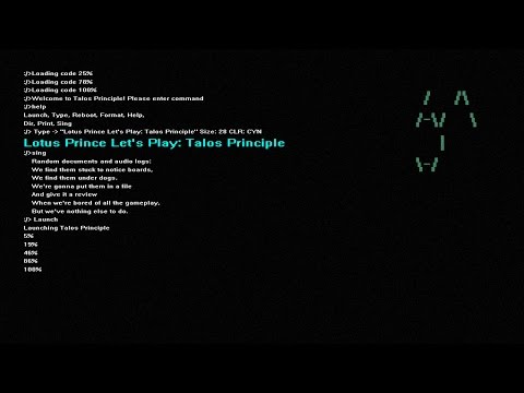 The Talos Principle: Part 14 - Lotus Prince Let's Play