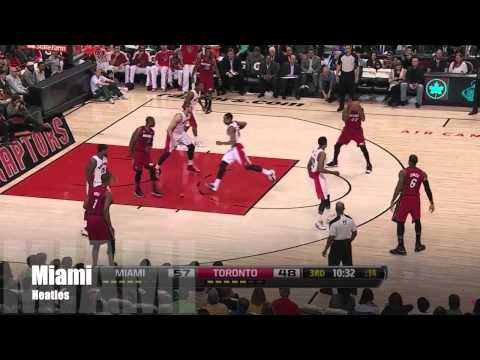 Dwyane Wade and LeBron James Full Combined Highlights 2013.03.17 at Raptors - Ray Allen Too!
