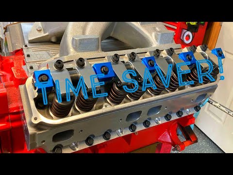 Pump Gas 508 Stroker: Setting up Roller Rockers the Easy Way!