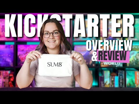 SUM8 | Kickstarter | Board Game Overview and Review