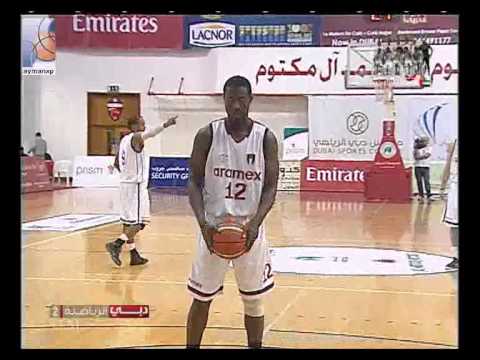 Al-Riyadi Aramex /Jordan - Mouttahed /Lebanon (Dubai Basketball Tournament 2013 / Day 4)