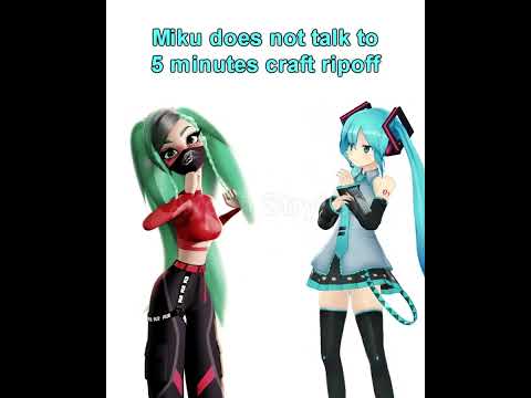 [MMD Talkloid] Miku does not talk to 5 minute crafts ripoff #talkloid #hatsunemiku #vocaloid