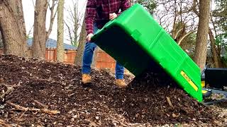 John Deere 10PX Poly Cart with Full Dump