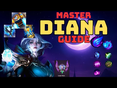 HOW to PLAY DIANA MID in SEASON 16: Guide Combos Tips and Tricks
