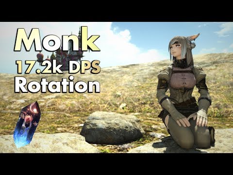 5.21 Monk - 17.2k DPS Rotation | Ilvl 480 (FFXIV: Shadowbringers)