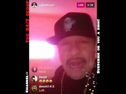 01.20.18 OG KID FROST ( HAS A DRUNK RANT )( YOU GOT BEEF! I'LL BRING THE PORK! )