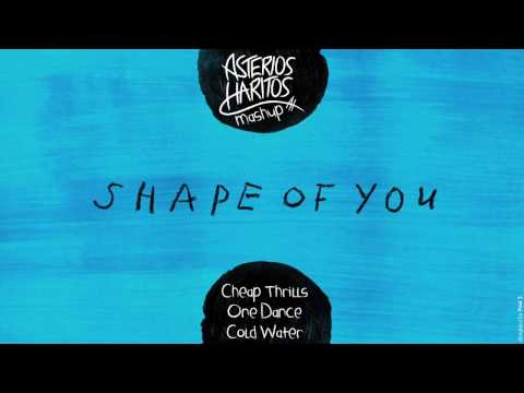 Shape of you, Cheap Thrills, One Dance, Cold Water (Asterios Haritos Mashup)