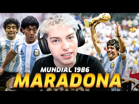 DAVOO XENEIZE REACCIONA A EL MUNDIAL DE MARADONA (1986) - FORZA CHAMPIONS