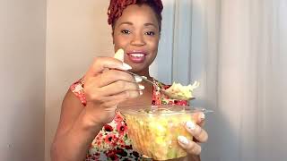 Insta Yum!! Fresh Sea Moss Salad Review #authenticallymechelle #veganuary #foodreview #vlog #seamoss