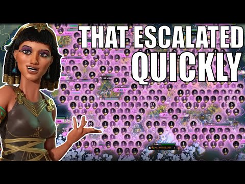 Civ 6 | NEVER Give Ursa A Breakable Civ, I Can't Help It!! (#3 Deity Ptolemaic Cleo Civilization VI)