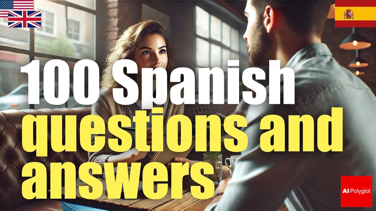 100 Spanish questions and answers | Passive listening | with hiragana episode artwork