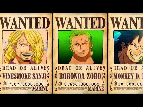 Straw hats Bounty Evolution (FIRST BOUNTY VS FINAL GLOW UP) | One Piece Comparison