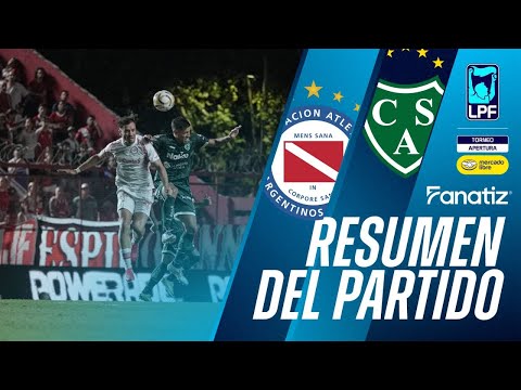 Argentinos Jrs 1-0 Sarmiento - Resumen del Partido | #torneoapertura2026