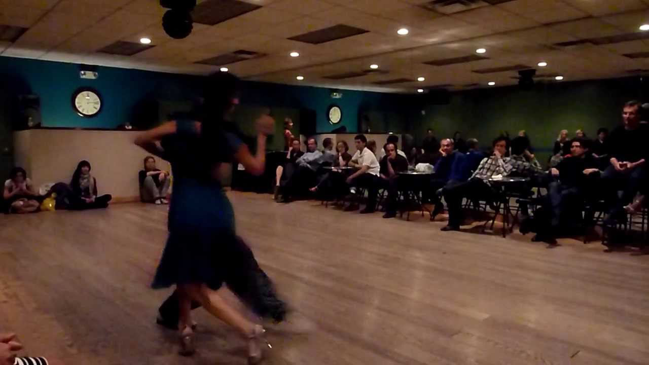 Dominic Bridge and Maria Elena Ybarra - Tango Cafe NYC - D'Arienzo