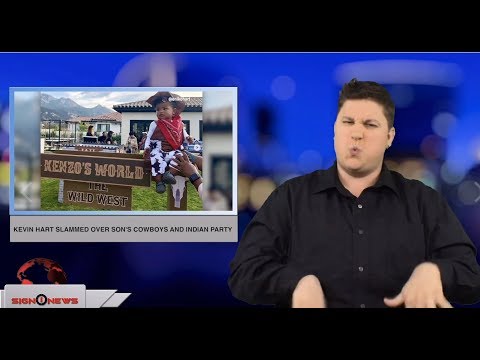 Kevin Hart slammed over son’s Cowboys and Indian party (ASL - 11.26.18)